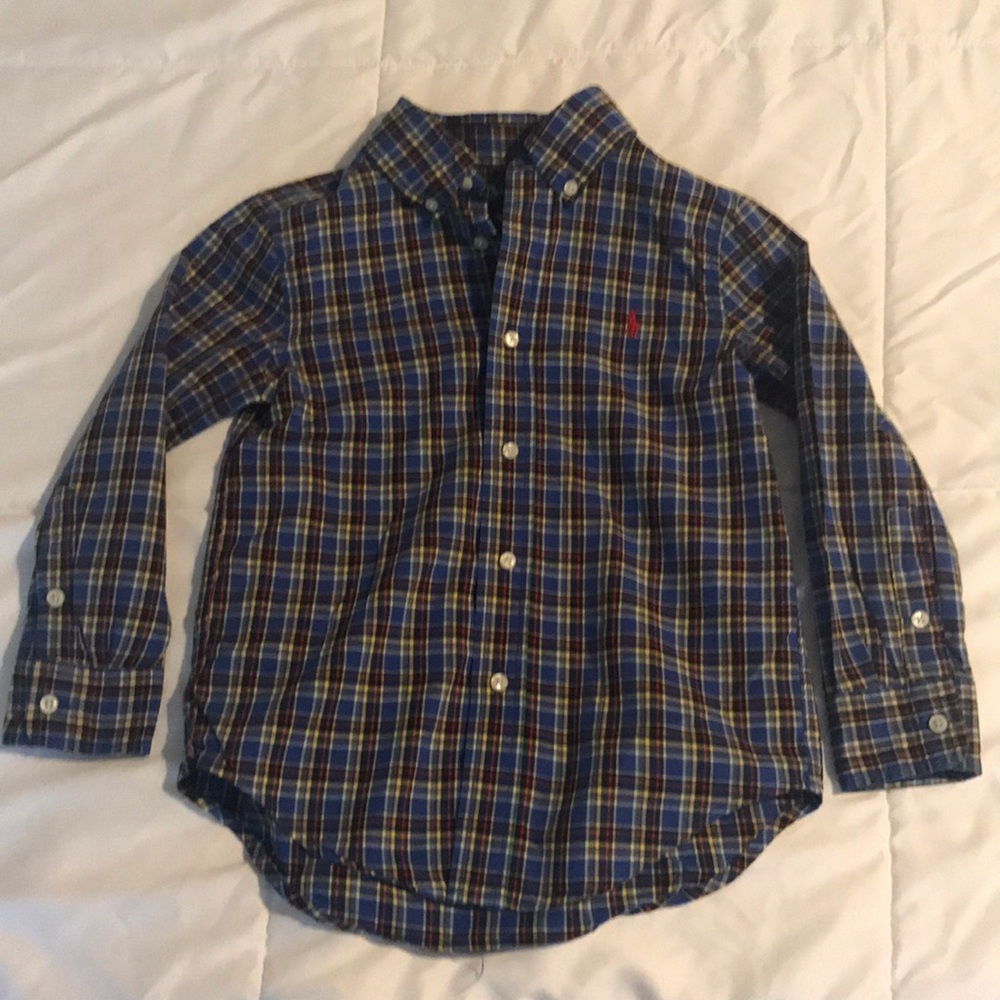 Boys Ralph Lauren button down shirt